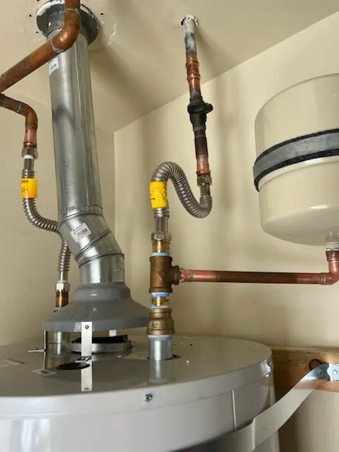Water heater installation and plumbing repair in Rose Valley